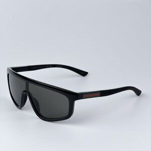 Gucci GG1736S 001 BRAND NEW Sunglasses Black Grey Unisex